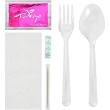 Baysa Plastik Yemek Kaşığı Seti 2 Li