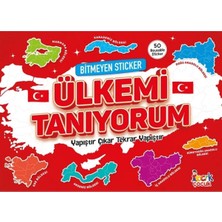 Nesil Yayınları Bitmeyen Sticker Ülkeni Tanıyorum Nesil Çocuk