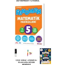 Fenomen 5. Sınıf Matematik Fasikül Seti (7li) (Planlama Kitabı+Emoji K+Uzay A)2027 Müfredat Yeni Kapak