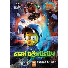 Eksik Parça Çocuk Kral Şakir Geri Dönüşüm Boyama Kitabı 4 Eksikparça