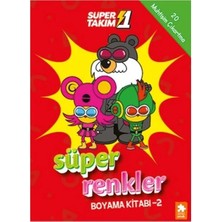 Eksik Parça Çocuk Süper Takım 1 Süper Renkeler Boyama 2 Eksikparça