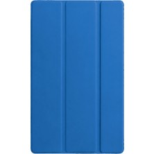Uray Store Samsung Galaxy X730 Tab S11 Kalemlikli Tablet Smart Kılıf - Mavi