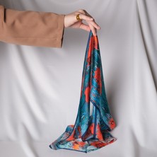 Van Gogh Irises %100 Ipek Fular 26X130CM "art On Silk"