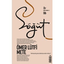 Ötüken Neşriyat Söğüt - Türk Edebiyatı Dergisi Sayı 06 Kasım - Aralık 2020