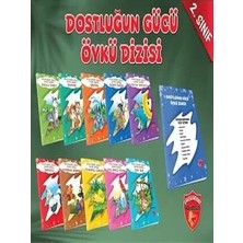 Çalışkan Arı Yayınları Dostluğun Gücüc 10 Kitap+Değerlendirme Kitapçığı Çalışkanarı