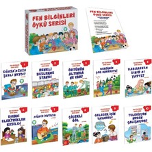 Çalışkan Arı Yayınları Fen Bilginleri Öykü Serisi 10 Kitap+Değerlendirme Kitapçığı Çalışkanarı