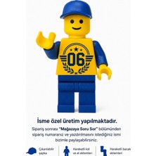 Tuğx Design Sarı Lacivert Başkent 06 Figür – Kişiye Özel Taraftar Dekoru