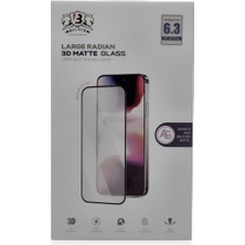 Raftan Topla Iphone 16 Pro Bilvis 3D Mat Cam Ekran Koruyucu