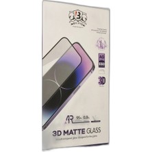 Raftan Topla Iphone 15 Pro Bilvis 3D Mat Cam Ekran Koruyucu