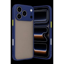 Raftan Topla Iphone 17 Pro Max Kılıf Montreal Silikon Kapak - Lacivert