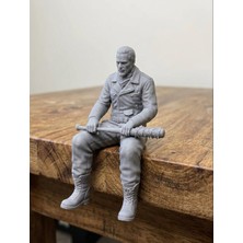 Storm 3D Twd Negan Figür -Kitaplık Süsü - Masa Dekorasyonu - Gamer Dekorasyon