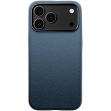 Raftan Topla Joko Iphone 17 Pro Wonder Deri Magsafe Kapak - Lacivert