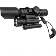 Raftan Topla 310X42 Zoomlu Dürbünü Lazeri Zenon Fenerli M9