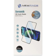 Raftan Topla Redmi 15 4g 3D Antistatik Seramik Nano Ekran Koruyucu - Siyah