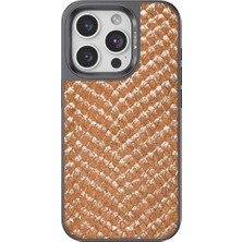 Raftan Topla Venco Iphone 14 Pro Viper Kapak - Kahverengi