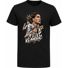 Efendioğlu Design Dušan Vlahović Baskılı Pamuklu Çocuk T-Shirt