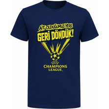 Efendioğlu Design Ait Olduğumuz Yere Geri Döndük Baskılı cl Pamuklu Yetişkin T-Shirt