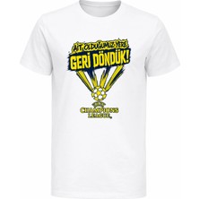 Efendioğlu Design Ait Olduğumuz Yere Geri Döndük Baskılı cl Pamuklu Yetişkin T-Shirt
