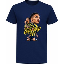 Efendioğlu Design Mason Will John Greenwood Baskılı Pamuklu T-Shirt