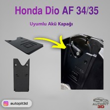 AutoPit 3D Honda Dio AF34 / AF35 Uyumlu Akü Kapağı