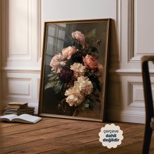 Persona Istanbul Artificial Collection "gölgeli Bahçe" - Vintage Çiçek Posteri (Çerçevesiz)