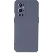 Raftan Topla One Plus 9 Pro Kılıf Nano Içi Kadife Silikon - Gri
