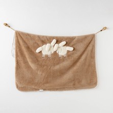 Andywawa AC26168 Tinny S Sheeps Battaniye 90X85 Beige