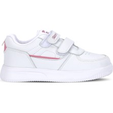 Slazenger Kalıpso F  Cırt Cırtlı Beyaz / Pembe Günlük Spor Ayakkabısı