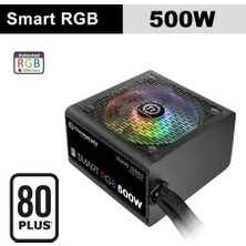 Thermaltake Smart Rgb 500W 80+ 12CM Rgb Ledli Fanlı Psu
