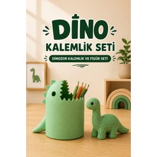 Neo Gift Dino Kalemlik Seti | Dinozor Kalemlik ve Figür Set,  Figür Oyuncak Çocuk Oyun Setleri