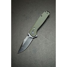 Columbia Company Columbia A-3350-C Haki Yeşil Dokulu Kabzalı Taktik Edc Çakı