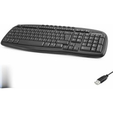 Uslucan Alışveriş Multimedia Klavye - Siyah HDX2609