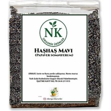 Nk Organik Mavi Haşhaş Tohumu 500GR