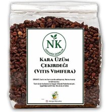 Nk Organik Siyah Üzüm Çekirdeği Tane 30GR