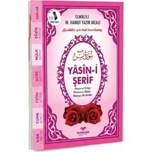Furkan Neşriyat Çanta Boy 80 Sayfa 3 Özellikli Eko Yasin Kitabı- Pembe- 13X17 cm Mealli Okunuşlu