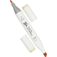 Mont Marte Premium Çift Uçlu Art Marker 6'lı – Pastel ve Canlı Renkler Seti