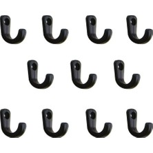 Royaleks Tekli Bijuteri, Dekor Askısı - Siyah, 100 Adet, 10X18X22 mm