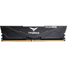 Team T-Force Vulcan Black 32GB(2X16GB) 6000MHZ Ddr5 CL38 Gaming Ram (FLBD532G6000HC38ADC01)