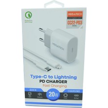 Nexa Studio 20W Pd Type-C To Iphone Şarj Aleti Megatech CC22-PD3