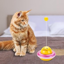 Yusa Stores UFO Şekilli Ördek Kedi Oyuncağı