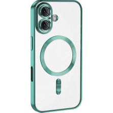 Zenviaa Apple Iphone 16 Kılıf Kross Magneticsafe Kapak - Turkuaz ZENVIAA365423
