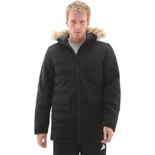 AJM3919 Adidas Paverıc Fur Par Erkek Mont Siyah