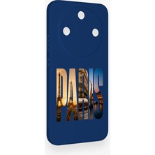Vip Case Honor Magic 8 Lite Uyumlu Paris Desenli Silikon Kılıf