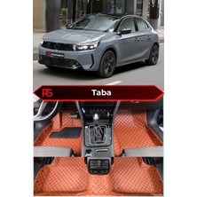 Opel Corsa Elektrik Taba Renk 8d Diamond Premium Havuzlu Deri Oto Paspas