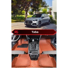 Mercedes-Benz Glb Taba Renk 8d Diamond Premium Havuzlu Deri Oto Paspas
