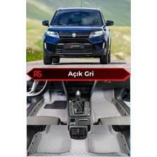 Suzuki Vıtara Hibrit Açık Gri 8d Diamond Premium Havuzlu Deri Oto Paspas
