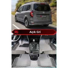 Nissan Townstar Açık Gri 8d Diamond Premium Havuzlu Deri Oto Paspas