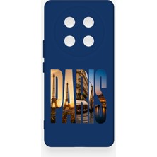 Vip Case Honor Magic 7 Lite 5g Uyumlu Paris Desenli Silikon Kılıf