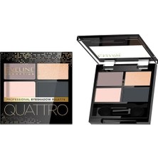 Eveline Cosmetics Eyeshadow Quattro Göz Farı Paleti 4'lü