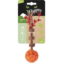 M-Pets Charmy Amulet Turuncu Matatabili Kedi Oyuncağı 18 cm